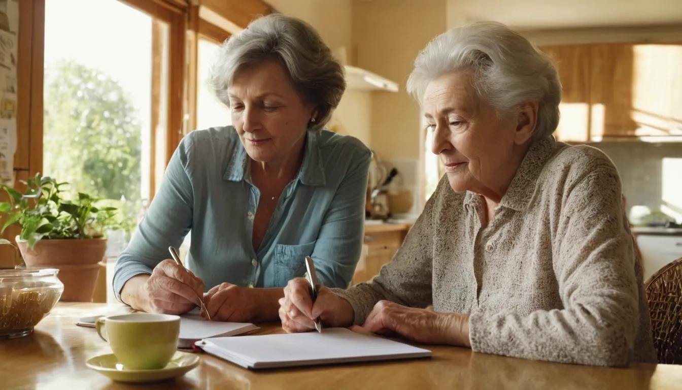 A homeowner reviewing a written quote at the kitchen table in the Antioch area